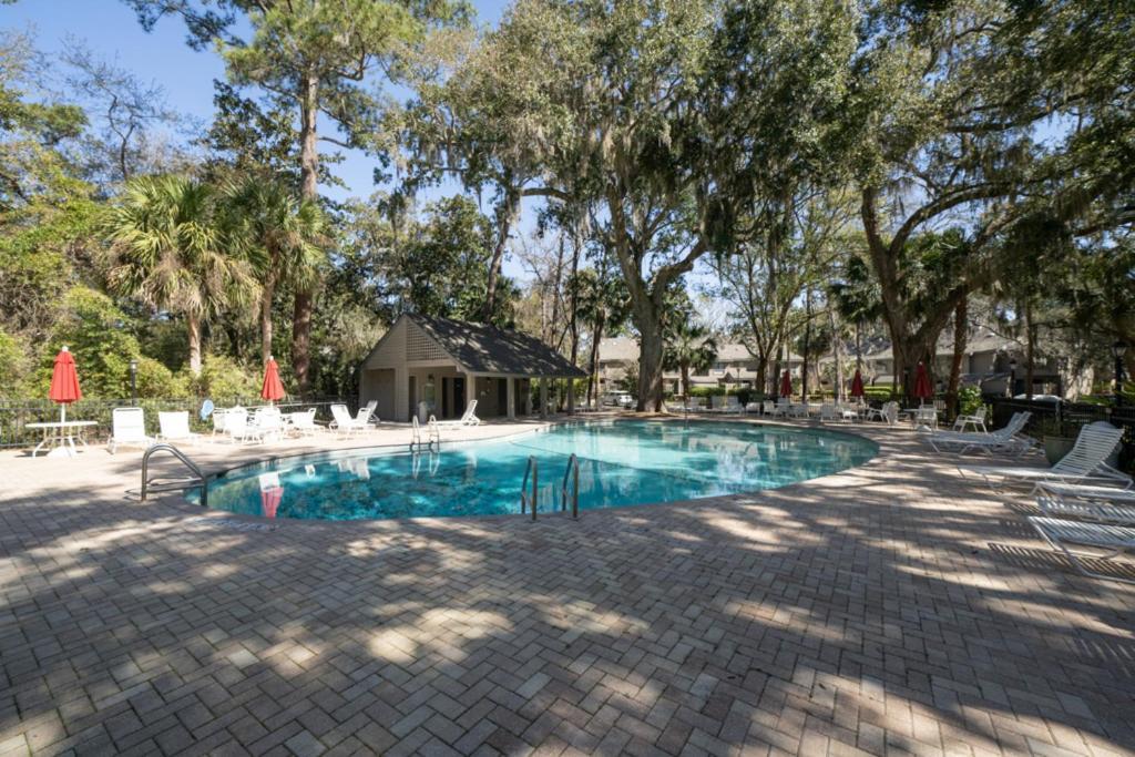 Golf View Two Bedroom With K Q And Fold Out Couch Bikes & Beach Gear Included Hilton Head Island Exterior photo